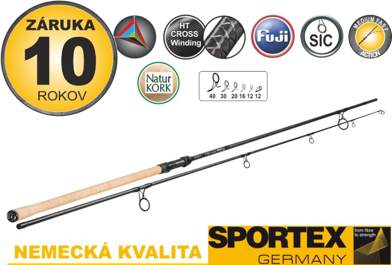 Kaprárske prúty SPORTEX FBC CARP Stalker - 2diel
