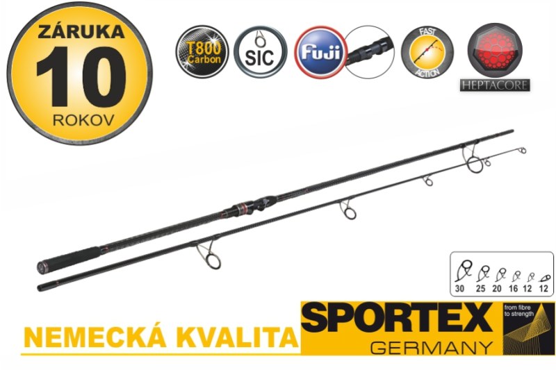 SPORTEX Revolt Carp Stalker - kaprárske prúty 2-dielne