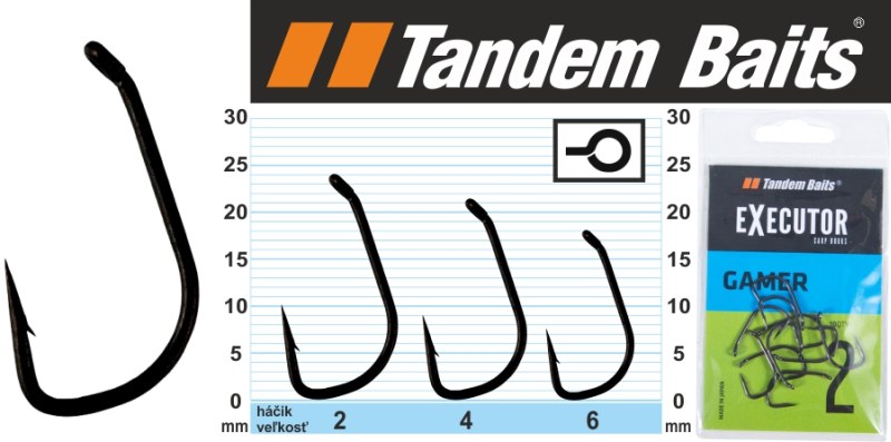 Kaprové háčiky Executor Carp TB Gamer - 10ks