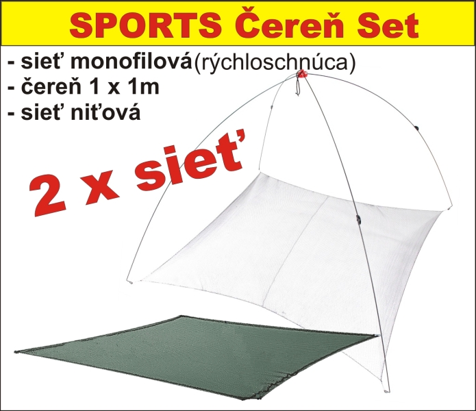AKCIA - čereň + 2 x čereňová sieťka
