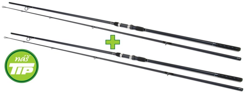 AKCIA 1+1 kaprárske prúty Black Phantom 2,5lbs 2diel