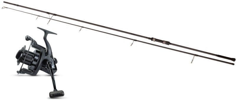 Kaprársky SET prút Radical 3,6m + Big Pit navijak 14000