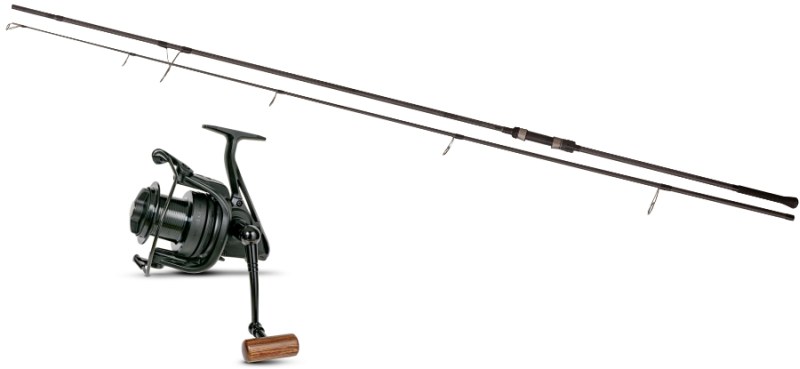 Kaprársky SET prút Radical 3,6m + navijak Insist 10000