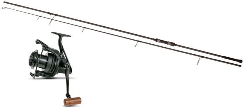 Kaprársky SET prút Radical 3,6m + navijak Insist 10000