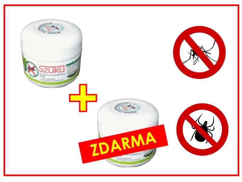 1+1 Repelentný krém SZUKU 40g