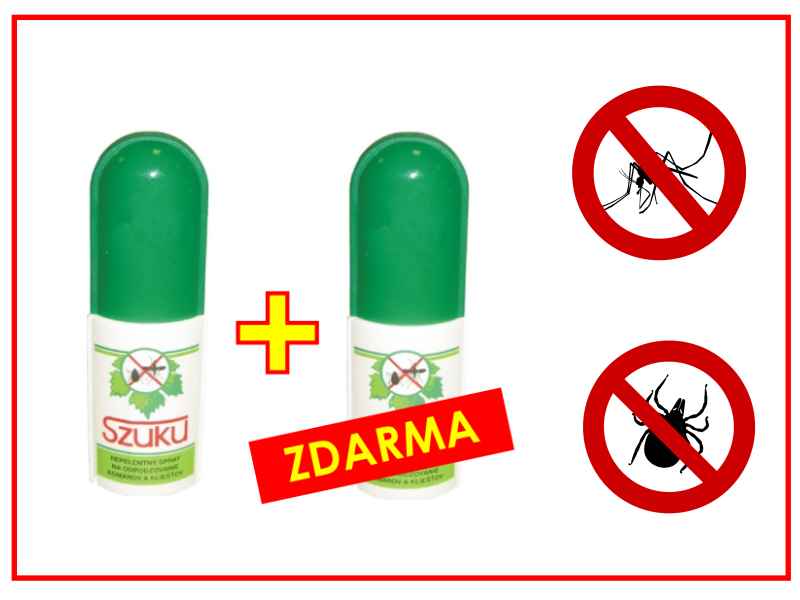 1+1 Repelentný spray SZUKU 50ml