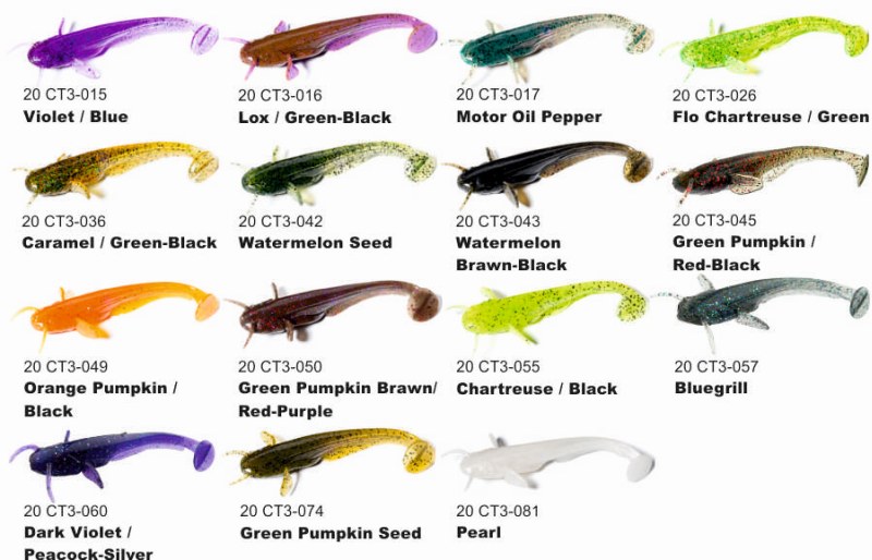 Gumové nástrahy sumček FishUp Catfish 7,5cm/8ks