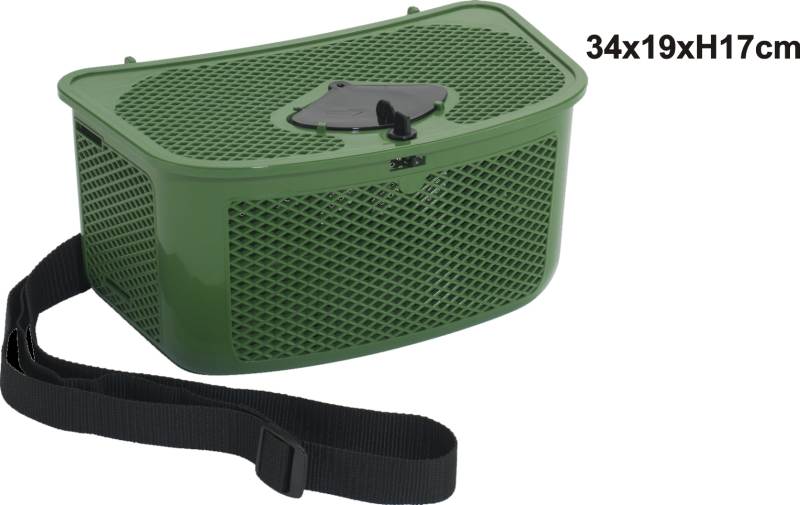 Muškársky košík na ryby - 34x19x17cm