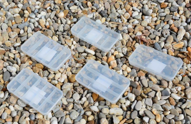 priehľadná krabička na príslušenstvo 16,5x9,5x2,5cm