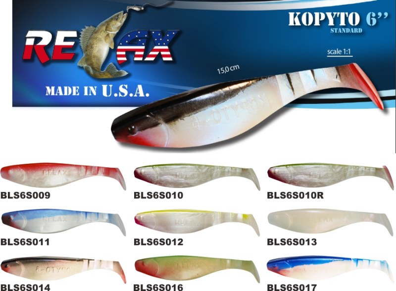 RELAX KOPYTO 6 STANDARD - Gumová nástraha 15cm