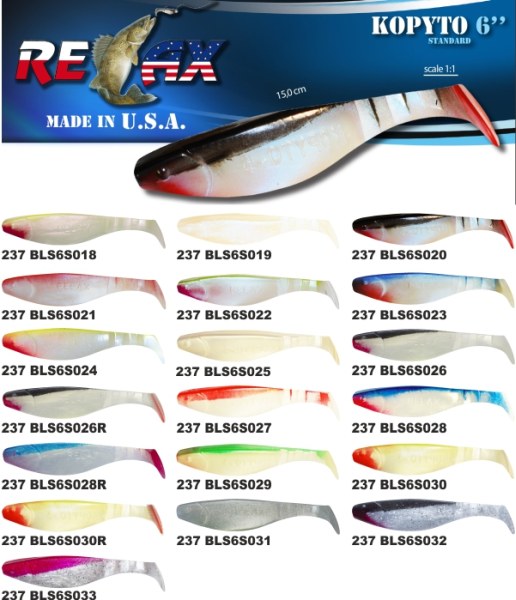 RELAX KOPYTO 6 STANDARD - Gumová nástraha 15cm