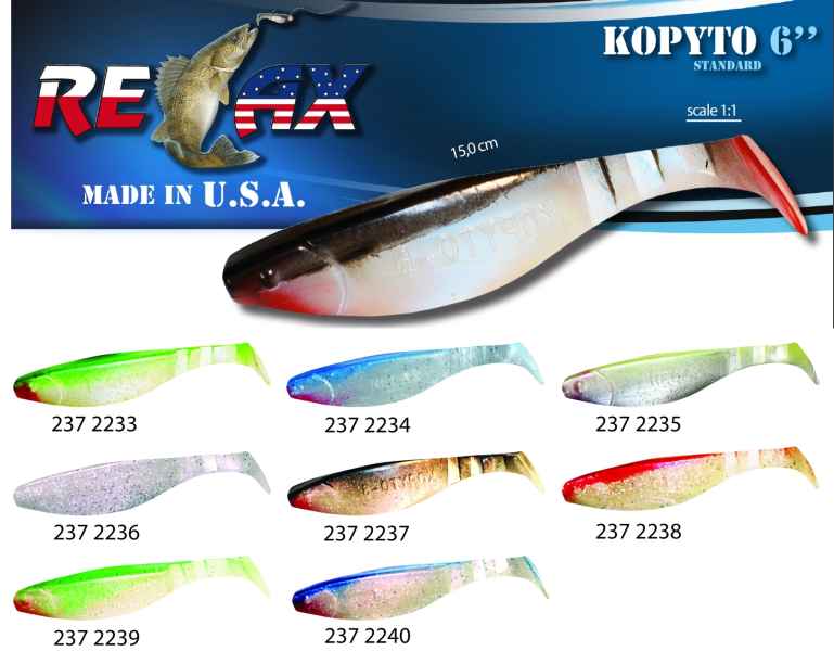 RELAX KOPYTO 6 STANDARD - Gumová nástraha 15cm