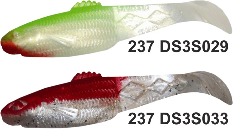 RELAX DIAMONDSHAD 3 STANDARD - Gumová nástraha 7,5cm