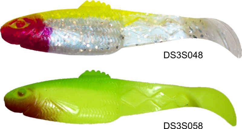 RELAX DIAMONDSHAD 3 STANDARD - Gumová nástraha 7,5cm