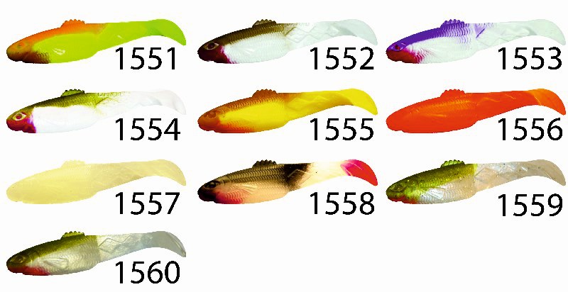 RELAX DIAMONDSHAD 3 STANDARD - Gumová nástraha 7,5cm