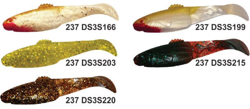 RELAX DIAMONDSHAD 3 STANDARD - Gumová nástraha 7,5cm