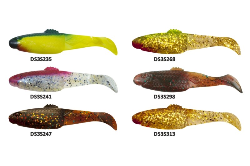 RELAX DIAMONDSHAD 3 STANDARD - Gumová nástraha 7,5cm