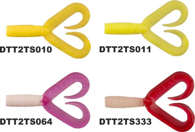 Gumený twister Relax DTT 2 S - 1ks