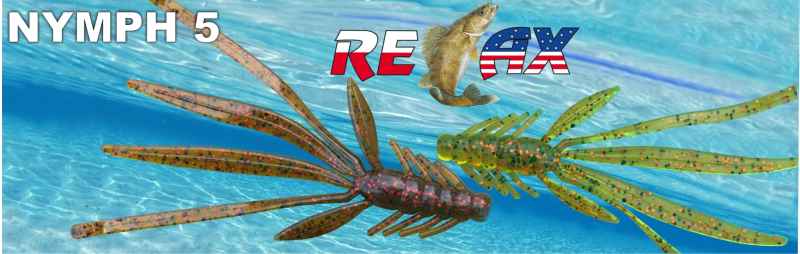 RELAX NYMPH 5 STANDARD - Gumová nástraha 12,5cm