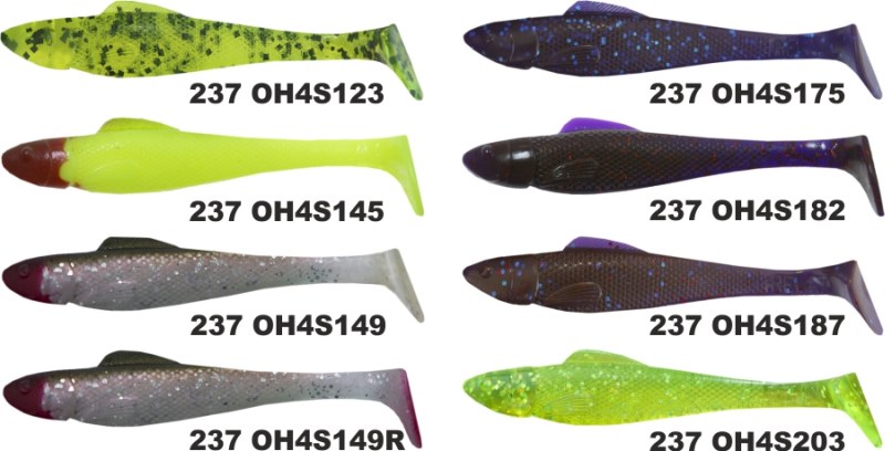 RELAX OHIO 4 STANDARD - Gumová nástraha 10cm