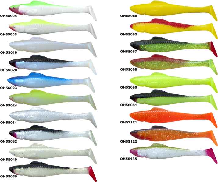 RELAX OHIO 5 STANDARD - Gumová nástraha 12,5cm