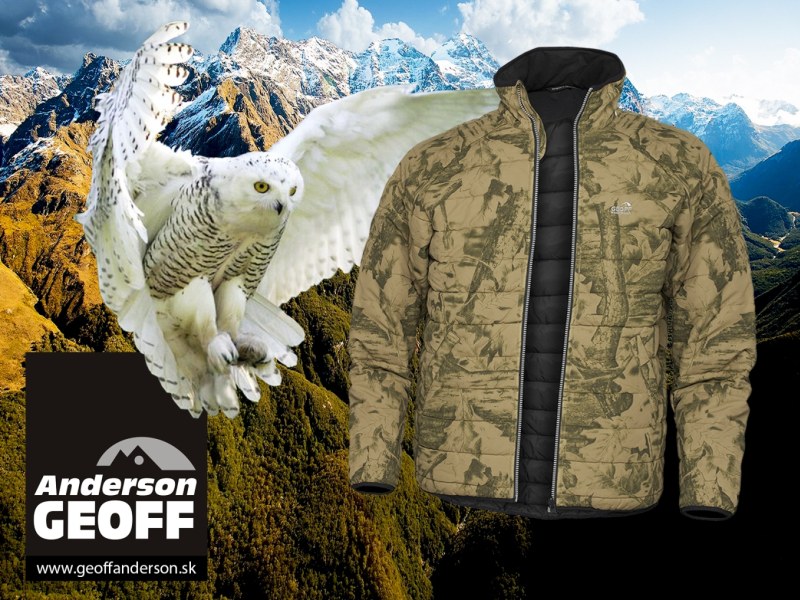 Geoff Anderson bunda Dozer 5, f. leaf - maskáč