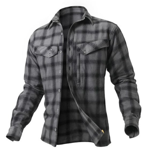 Košeľa Ezmar Geoff Anderson - šedá