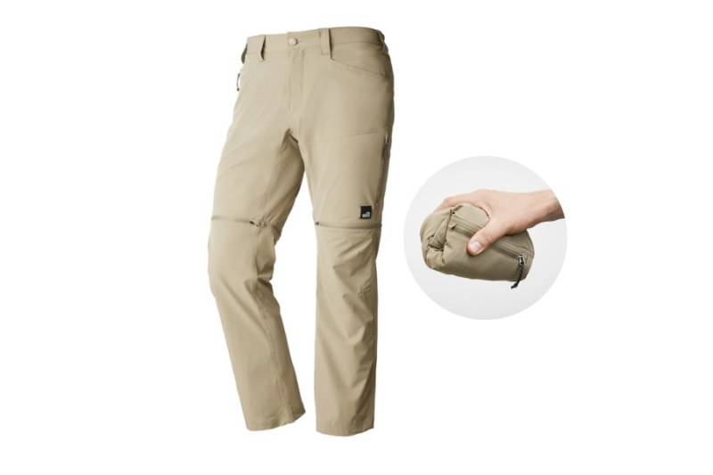 Nohavice a šortky ZipZone Light pieskové