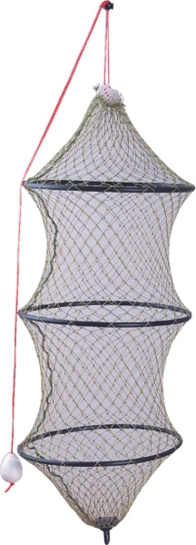 Sieťka na ryby - prechovávacia s obručami