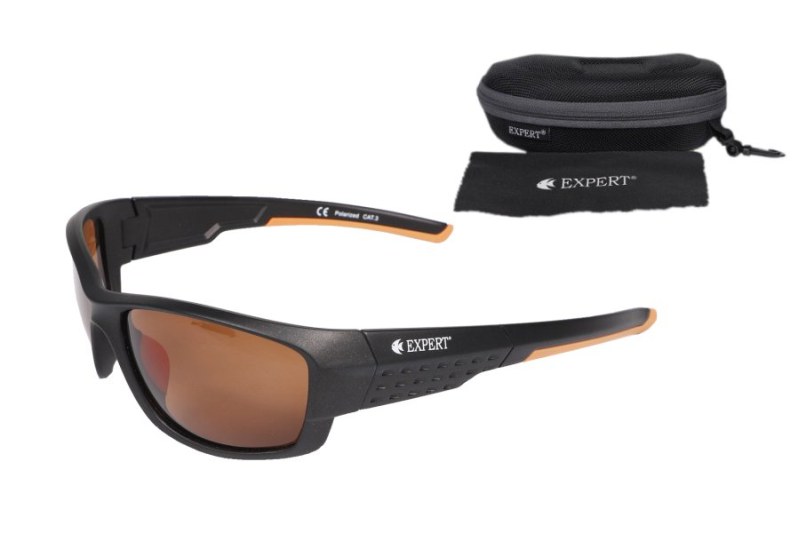 Polarizačné okuliare Expert - hnedé