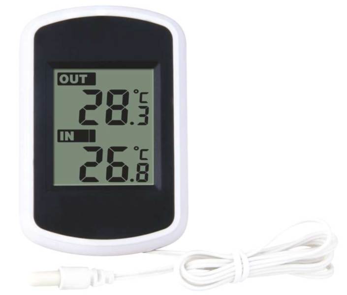 Domáci digitálny teplomer s extra sondou
