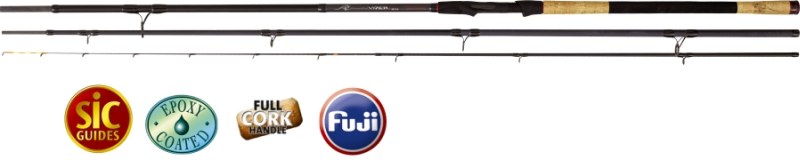 Feeder prúty Browning Black Viper III 4,2m/120g/3diel