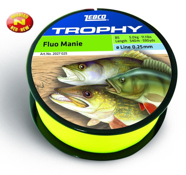 Vlasec Zebco Trophy Fluo Manie
