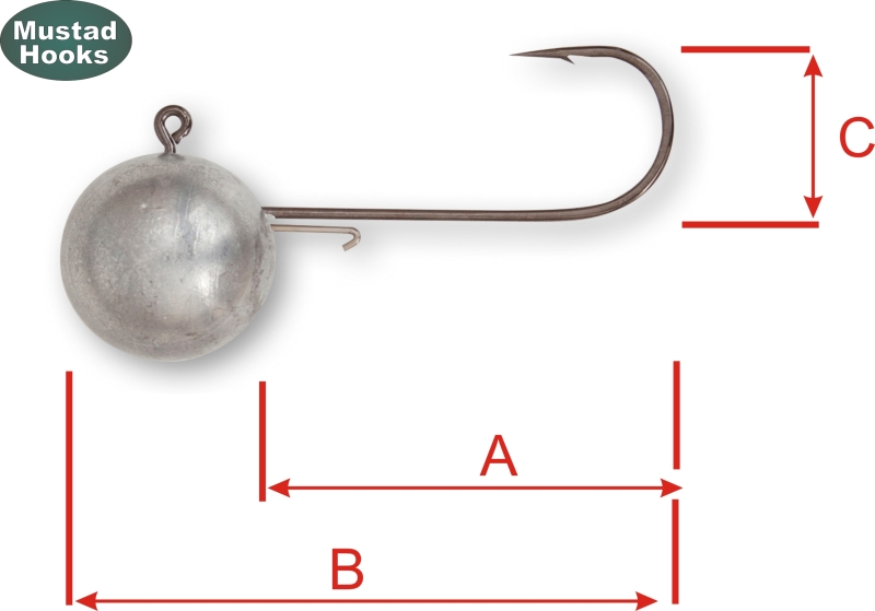 Zebco jigový háčik Lead Free Sea, cena za 2ks