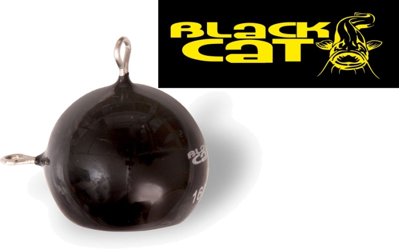 Záťaž na vertikálny lov sumca Black Cat Catball - 1ks
