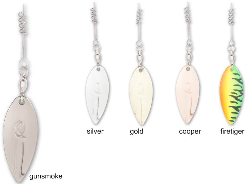 Blyskáčik - dráždič na mŕtvu rybku - Willow 3cm / 2ks