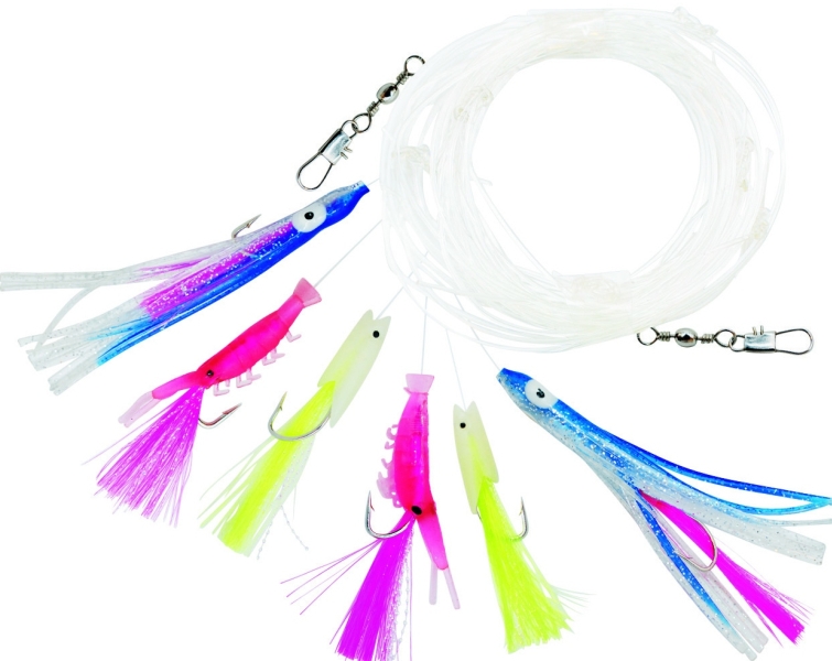 Zebco nadväzec Mackerel Leader Rig, háčik 2/6x Nadväzce na more Háčik