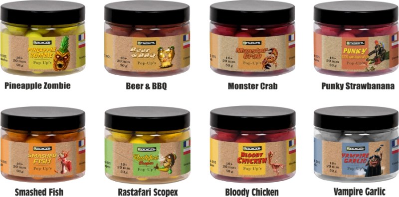 Pop-up plávajúce boilies Radical 16+20mm/ 50g