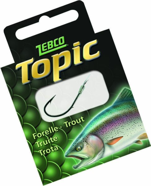 Háčik Topic, Trout, dĺžka 0,7m/10ks