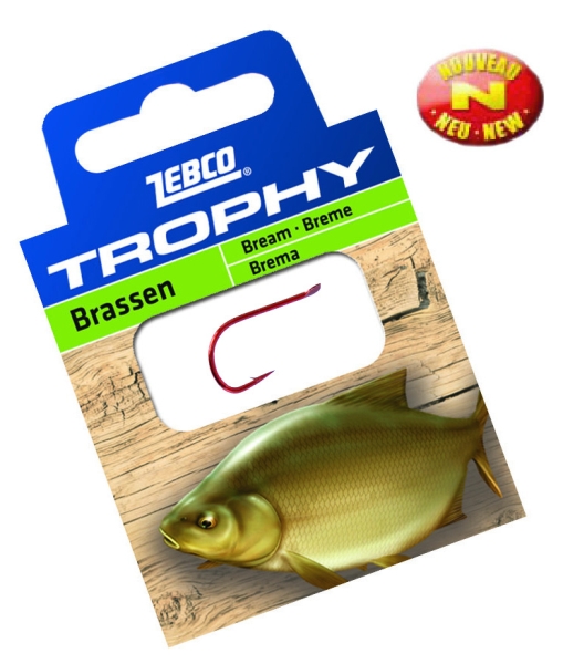 Háčik Zebco Trophy, Bream, dl.0,70m
