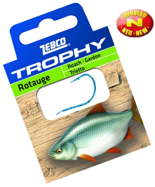 Háčik Zebco Trophy, Roach, dl.0,70m
