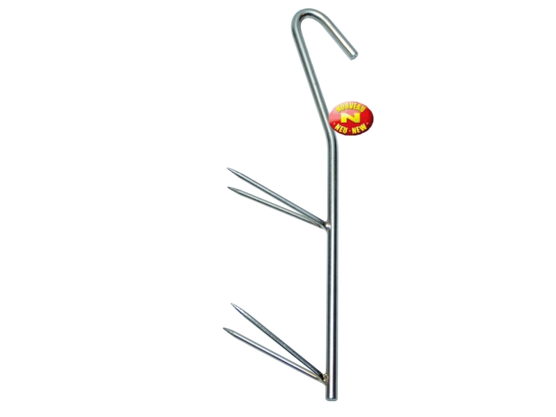 Hák na údenie Zebco V Smooke Hook, 17cm, 5ks