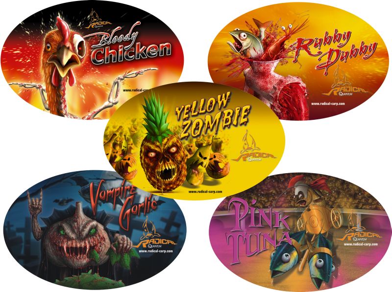 Quantum nálepka Radical 9,5x14,5cm