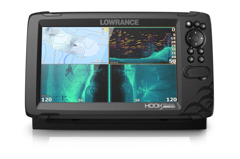 Lowrance Hook Reveal 9 Tripleshot ROW sonar na ryby