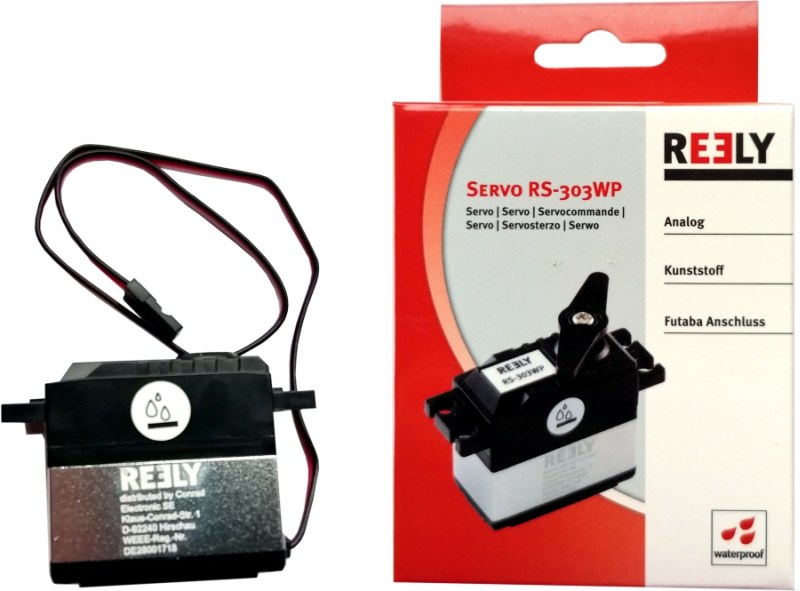 Servomotor s plastovým ramenom pre BaitLiner