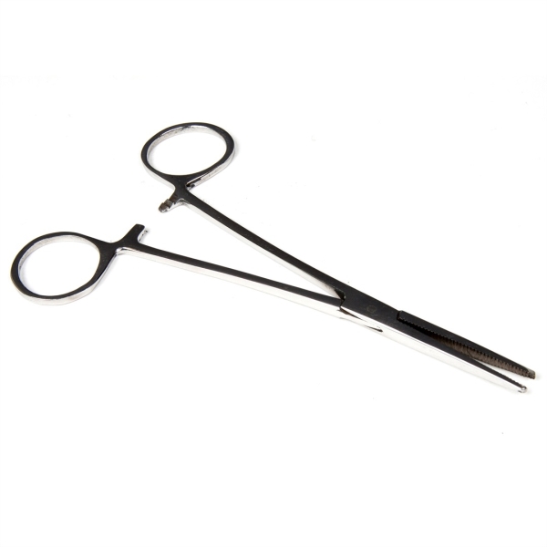 Pean rybársky, rovný, dĺ. 10cm, 1ks