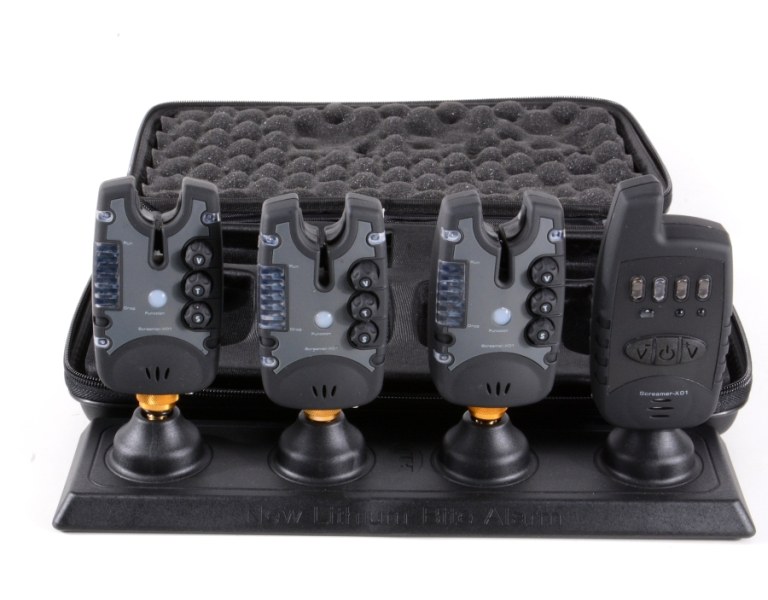 Rybársky elektronický príposluch 3 + 1 + kufrík