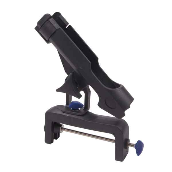 Pevný držiak prútu so svorkou do lode