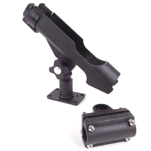 Držiak prútu s pevnou základňou plochý/guľatý