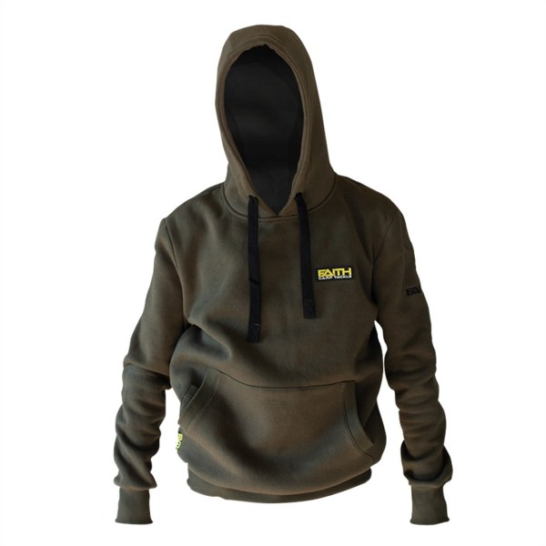 Rybárska mikina s kapucňou FAITH - zelená